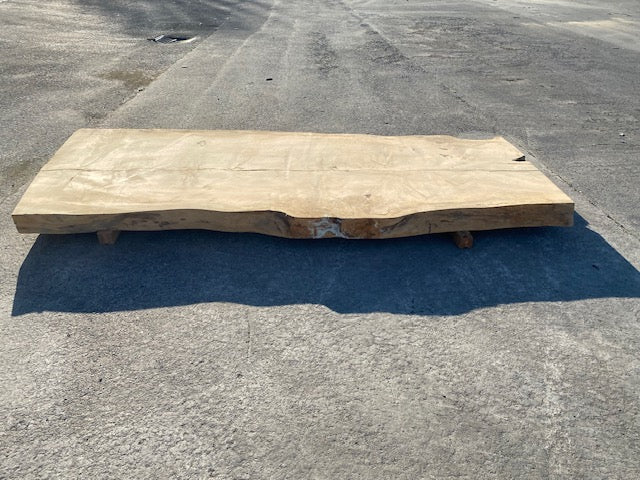 Cedar Live Edge Slab – 2870 x 1270 x 120 mm – Sanded