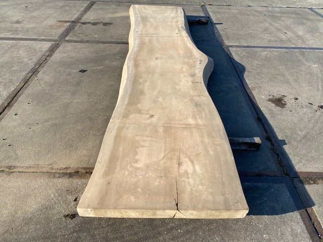 Populieren Boomstamblad – 3480 x 760 x 80 mm – Geschuurd