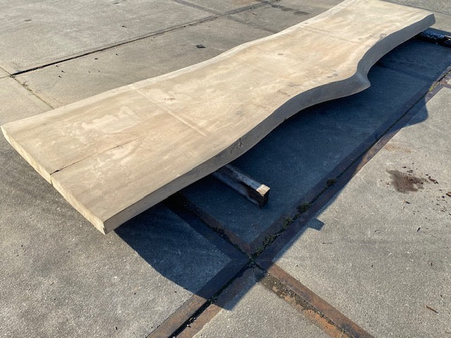 Populieren Boomstamblad – 3480 x 760 x 80 mm – Geschuurd