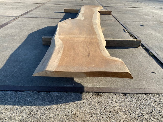 Oak Log Board – 3100 x 500 x 50 mm – Sanded