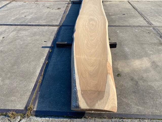 Afrormosia Log Leaf – 4500 x 660 x 40 mm – Sanded